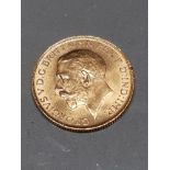 1925 GOLD SOVEREIGN 22CT COIN