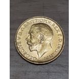 22CT GOLD 1911 SOVEREIGN COIN