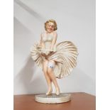 CAST METAL MARILYN MONROE DOORSTOP