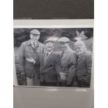 LAST OF THE SUMMER WINE SIGNED PHOTO INCLUDING NORMAN WISDOM