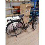 VINTAGE DUTCH LADIES BLACK BICYCLE