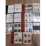POST OFFICE COLLECTORS CARDS HOUSED IN 7 ALBUMS
