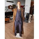 LARGE CARDBOARD DR WHO LIFE SIZE CUTOUT OF DR WHO HIMSELF