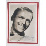 DOUGLAS FAIRBANKS JR 1909-2000 AMERICAN ACTOR AND PRODUCER MARRIED TO JOAN CRAWFORD SIGNED VINTAGE