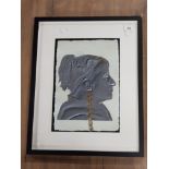 LOVELY PIECE OF FRAMED MODERN WALL ART A GIRL WITH AN EARRING 9 BY NOVA 2012