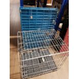 2 ASSORTED SIZED PET CAGES