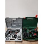 BOXED BOSCH PSR 14.4 IMPACT DRILL TOGETHER WITH ONE OTHER DRILL