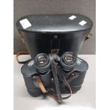 A SET OF CARL ZEISS 10X50 BINOCULARS IN ORIGINAL CASE