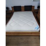 RETRO BARKER AND STONEHOUSE KING SIZE BED AND MATTRESS
