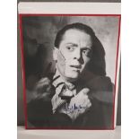 RICHARD ATTENBOROUGH 1923-2014 SIGNED VINTAGE PHOTO A SCENE FROM THE FILM BRIGHTON ROCK