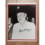 SPIKE MILLIGAN 1918-2002 ENGLISH ACTOR AND COMEDIAN SIGNED PHOTO