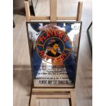 PLAYERS NAVY CUT ADVERTISEMENT MIRROR