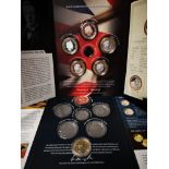 SIR WINSTON CHURCHILL COMMEMORATE COINS