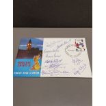 1996 WORLD CUP WINNERS FIRST DAY COVER SIGNED BY 9 OF THE WINNING TEAM