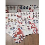 BAG OF UK 2012 LONDON OLYMPICS AND PARALYMPICS ROYAL MINT FIRST DAY COVERS