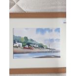 FRAMED BERT MABANE RSMA KIPPFORD WATERCOLOUR