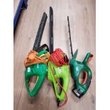 3 HEDGE TRIMMERS INC BLACK AND DECKER