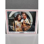 JAMES BOND MOONRAKER PUBLICITY PHOTOGRAPH SIGNED BY LOIS CHILES DR HOLLY GOODHEAD IN THE FILM