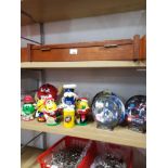 A LOT INC NOVELTY M&M FIGURES AND 3 STAR WARS CHOCOLATE MPIRE FIGURES