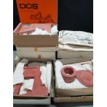 A LOT COMPRISING OF DCS DIORAMA CONSTRUCTION SETS MAINLY MODEL RUINED BUILDINGS