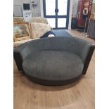 VERY LARGE 2 TONE LOVE SEAT