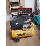 WOLF AIR COMPRESSOR TOGETHER WITH BATTERY CHARGER