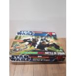 BOXED STAR WARS BATTLE OF ENDOR SCALEXTRIC