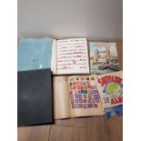 LARGE QUANTITY OF LOOSE STAMPS FROM AROUND THE WORLD PLUS STAMP ALBUMS