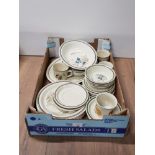 A SUBSTANTIAL AMOUNT OF ROYAL DOULTON HILL TOP LAMBETH DINNER WARE