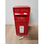 LARGE RED ROYAL MAIL POST BOX