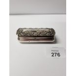 HALLMARKED SILVER 1897 GENTLEMANS SNUFF BOX BY HENRY MATTHEWS 39G