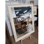 LARGE BEVELLED EDGED MIRROR