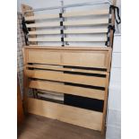 PINE KING SIZE STORAGE BED