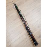 SMALL BUNDLE OF RIVER FISHING RODS