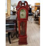 TEMPUS FUGIT REPRODUCTION GRANDDAUGHTER CLOCK