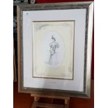 FRAMED SKETCH TITLED MY FAIR LADY BY PATRICK RYAN