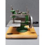 VINTAGE GRAIN MINATURE SEWING MACHINE