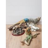 5 ASSORTED ANIMAL FIGURES INC LIZARDS SNAKES ETC