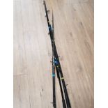 3 BEACH CASTER FISHING RODS