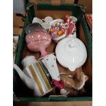 A LOT INC MALING MASONS MIDWINTER AND ROYAL DOULTON FIGURE NAMED LYDIA