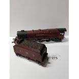 DIECAST HORNBY 1950S DUCHESS OF ATHOLL LOCOMOTIVE PLUS TENDER