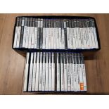 48 PLAYSTATION 2 GAMES INCLUDING GRAND THEFT AUTO AND CALL OF DUTY ETC