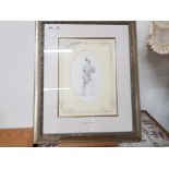 FRAMED SKETCH TITLED MY FAIR LADY BY PATRICK RYAN