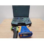 ELMA 610A INFRARED THERMOMETER TOGETHER WITH TETRA GAS DETECTOR AND A TME 2000 TEMPERATURE SCALE