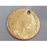 GEORGE III 1775 GOLD GUINEA