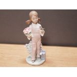 LLADRO FIGURE 5217 SPRING WITH ORIGINAL BOX