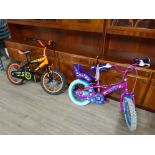 STRIKE 16 KIDS BIKE TOGETHER WITH GIRLS PUPPY BIKE