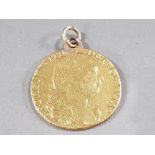 GEORGE III 1777 GOLD GUINEA