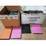 2 BOXES CONTAINING A SUBSTANTIAL AMOUNT OF PROTECTIVE CASES FOR TABLET