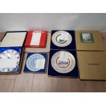 2 LIMITED EDITION WEDGWOOD PLATES SALISBURY AND ST PAULS CATHEDRAL BOTH WITH CERTIFICATE OF